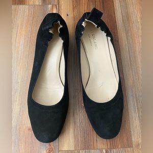 Black Suede Heels size 7.5